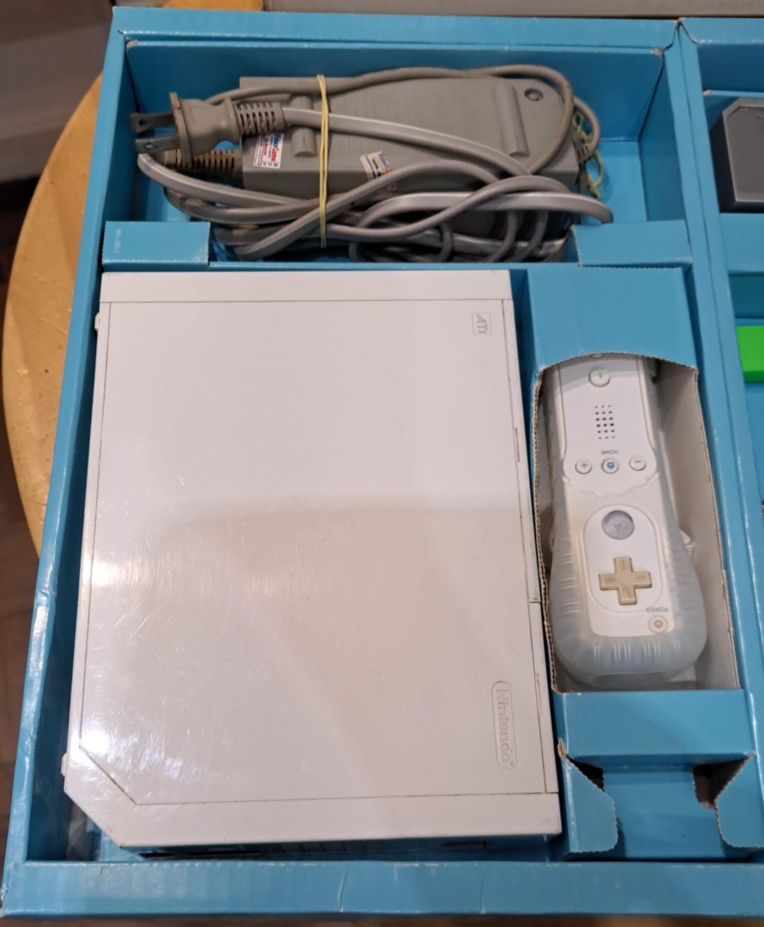 Nintendo Wii na Caixa