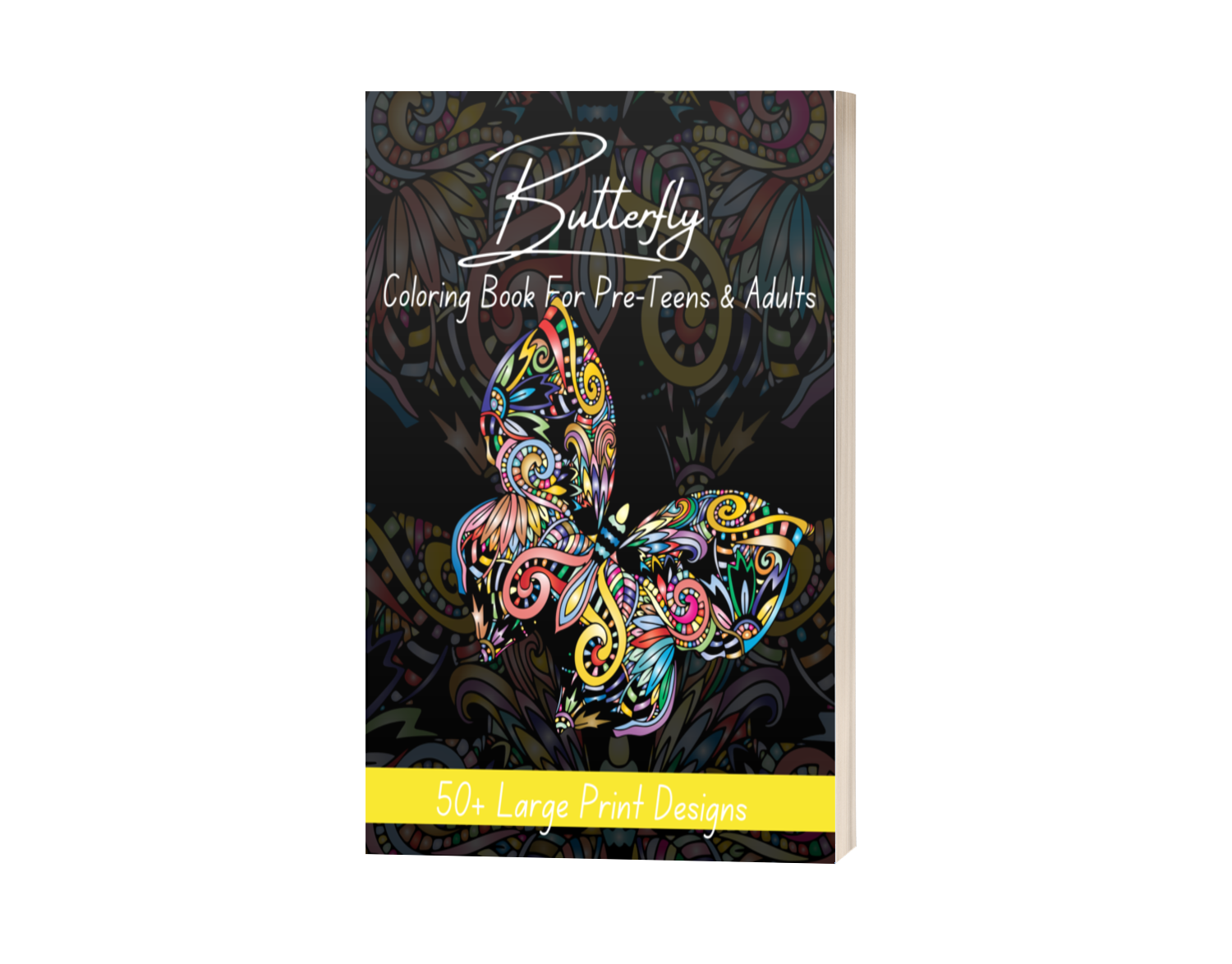 Butterfly Coloring Books For Pre-Teens & Adults