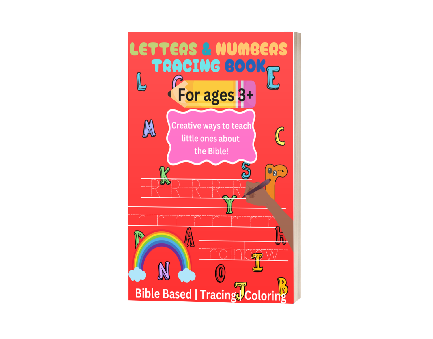 Letters & Numbers Tracing Book For Ages 3+