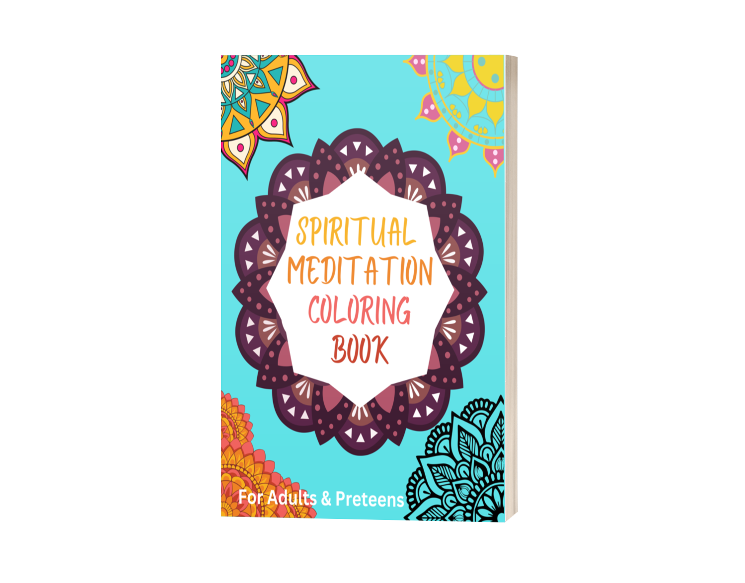 Spiritual Meditation Coloring Book