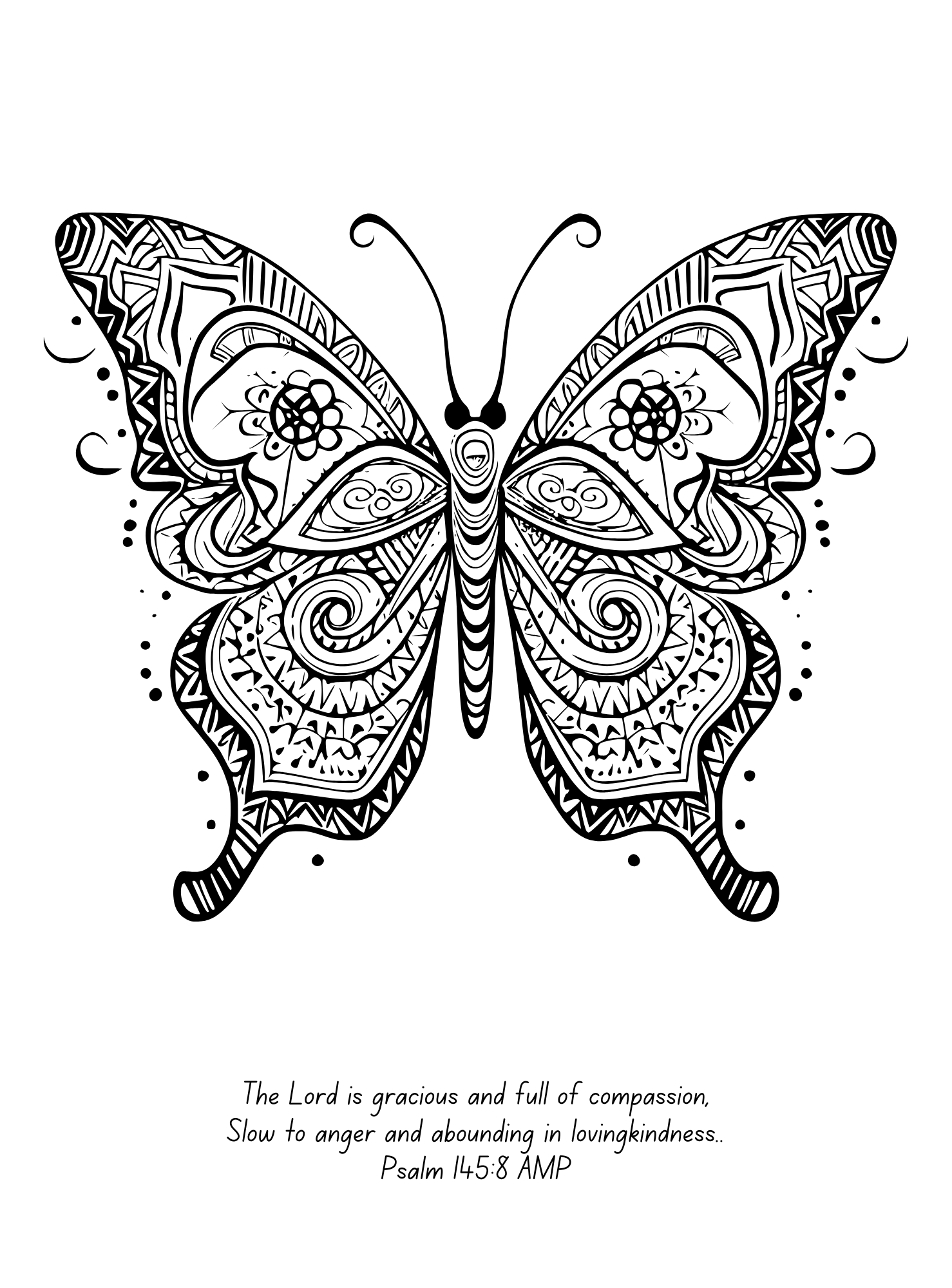 Butterfly Coloring Books For Pre-Teens & Adults