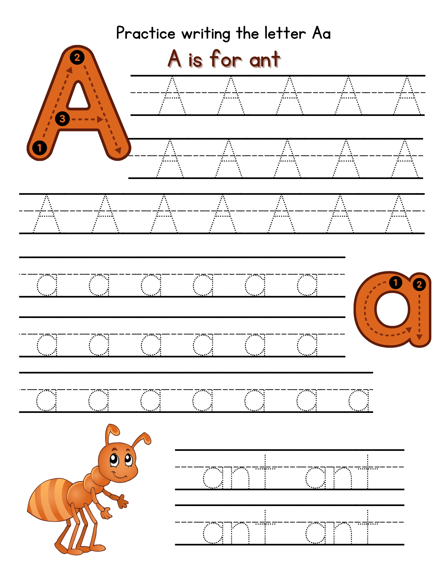 Letters & Numbers Tracing Book For Ages 3+