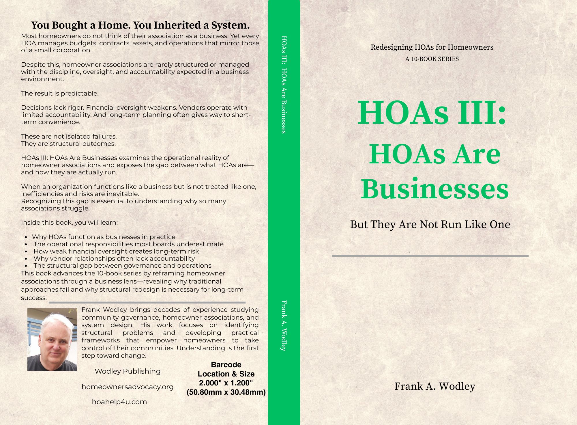 HOAs III: HOAs Are Businesses