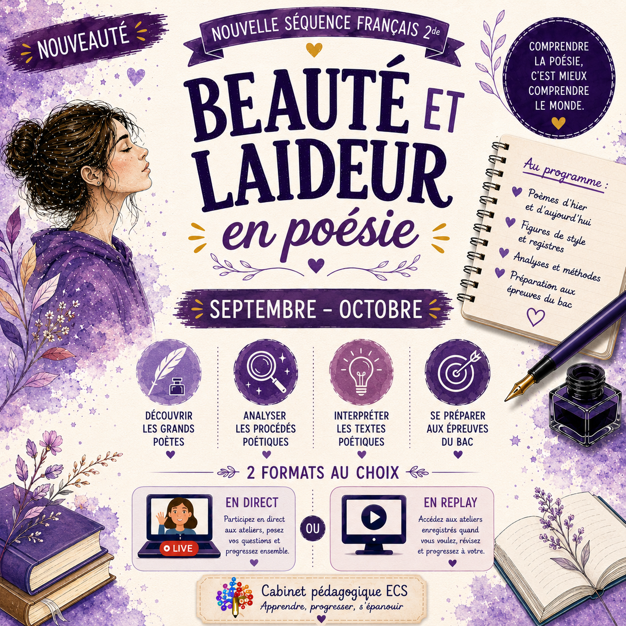 FRANÇAIS 2nde - SEPTEMBRE/OCTOBRE 2026