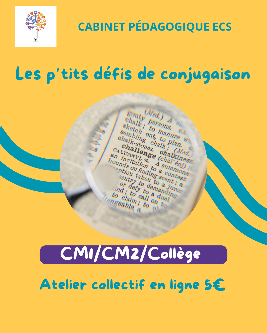 Les p'tits défis de FRANÇAIS - CM1/CM2/COLLÈGE
