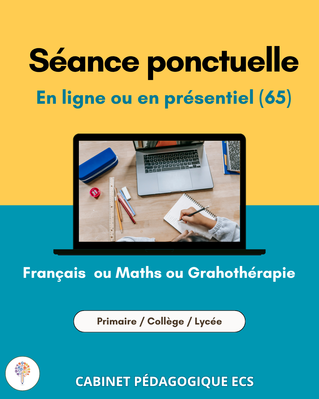 Séance Ponctuelle - Français ou Maths ou Graphothérapie