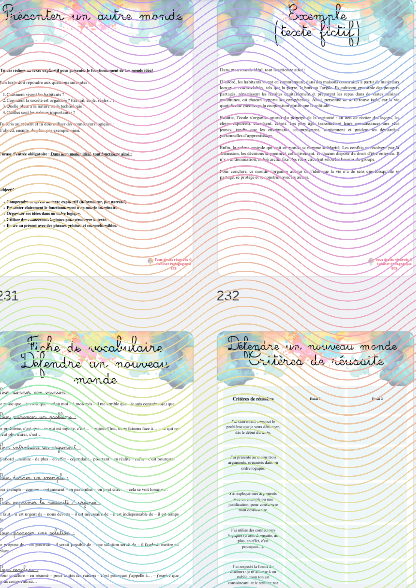 Rêver un autre monde - Collection La fabrique des écrivains