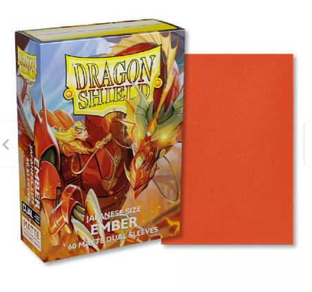 Protectores Dragon Shield Dual Matte Japanes 60 unidades - Ember