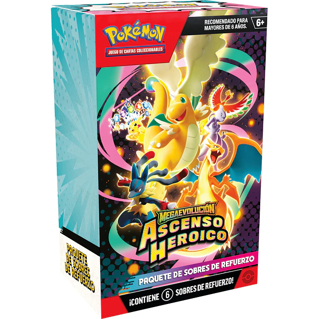Pokémon Ascenso Heroico bundle ingles