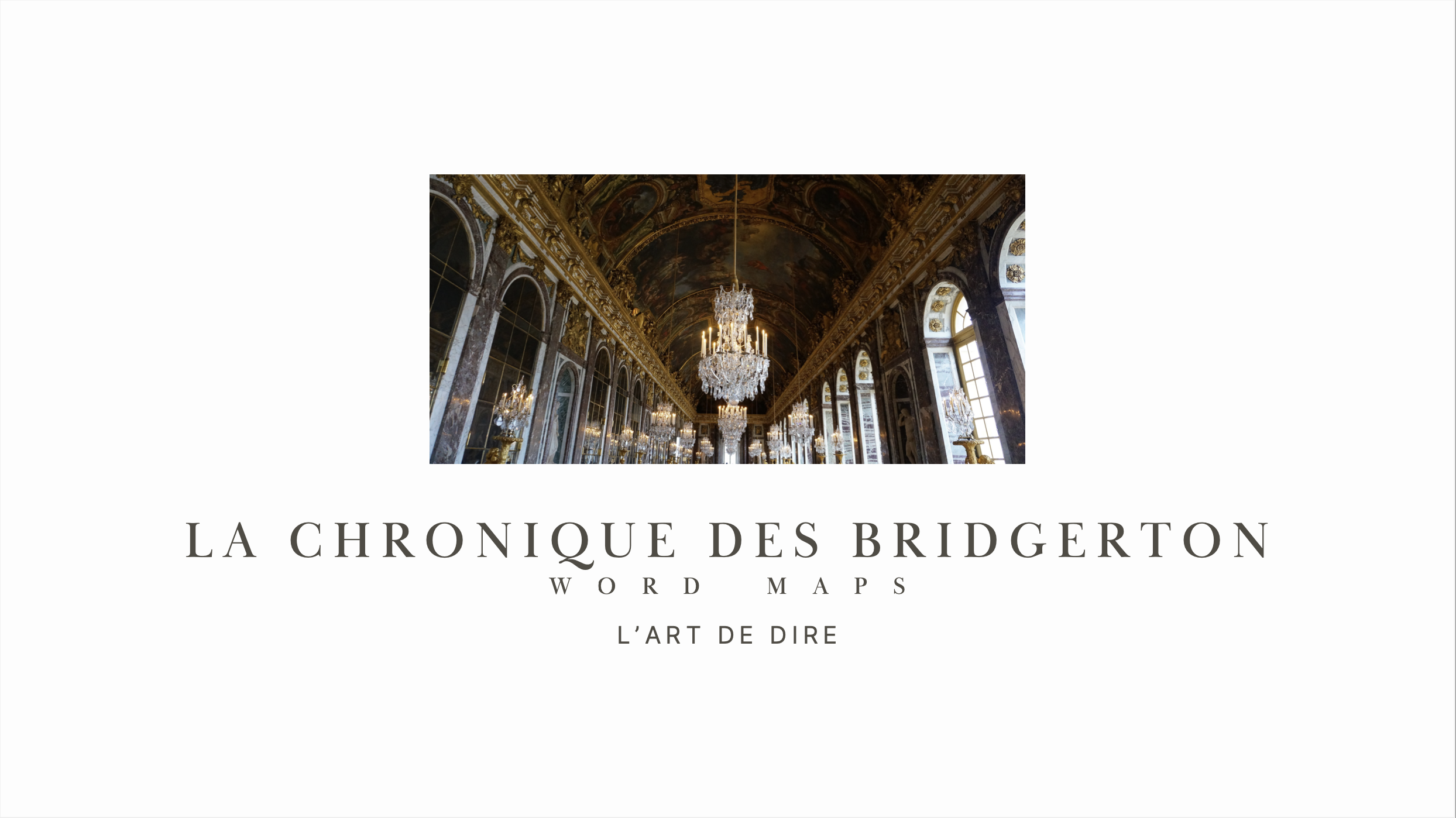 Bridgerton Word Map: L'amour