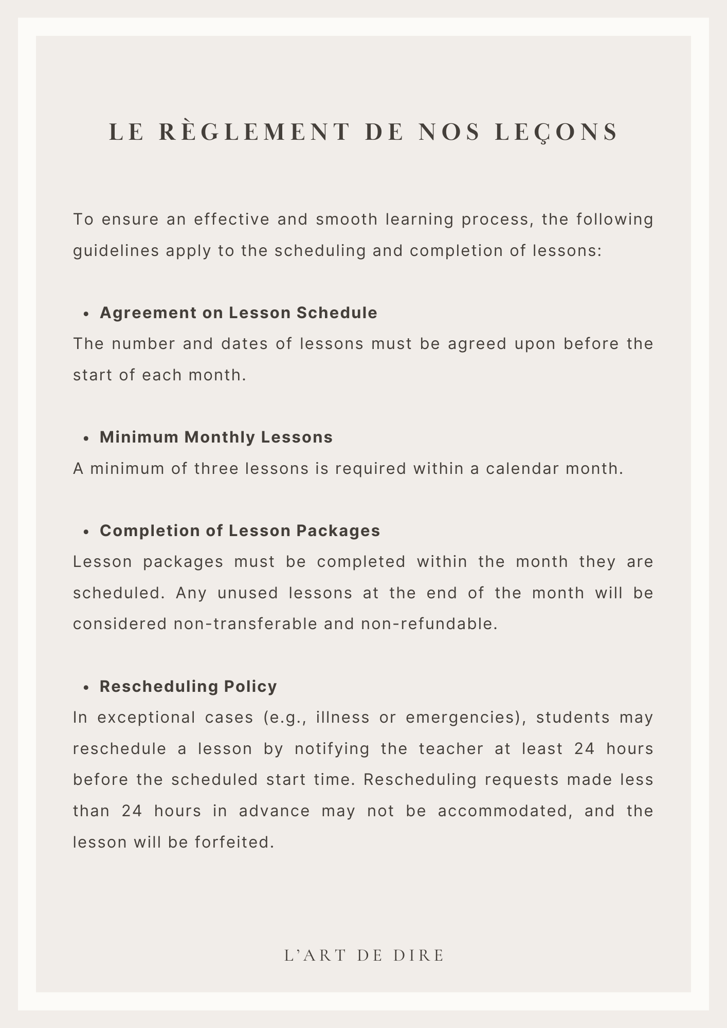 LE MOIS D'AVRIL : 1 Lesson per Week Pack 