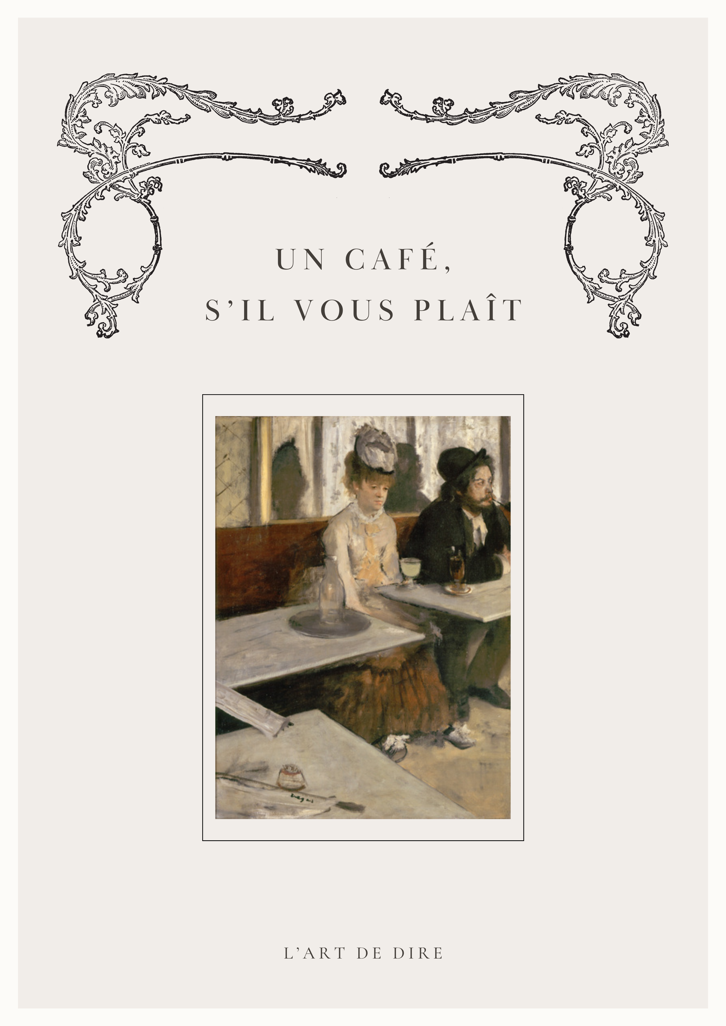 Un café, s’il vous plaît