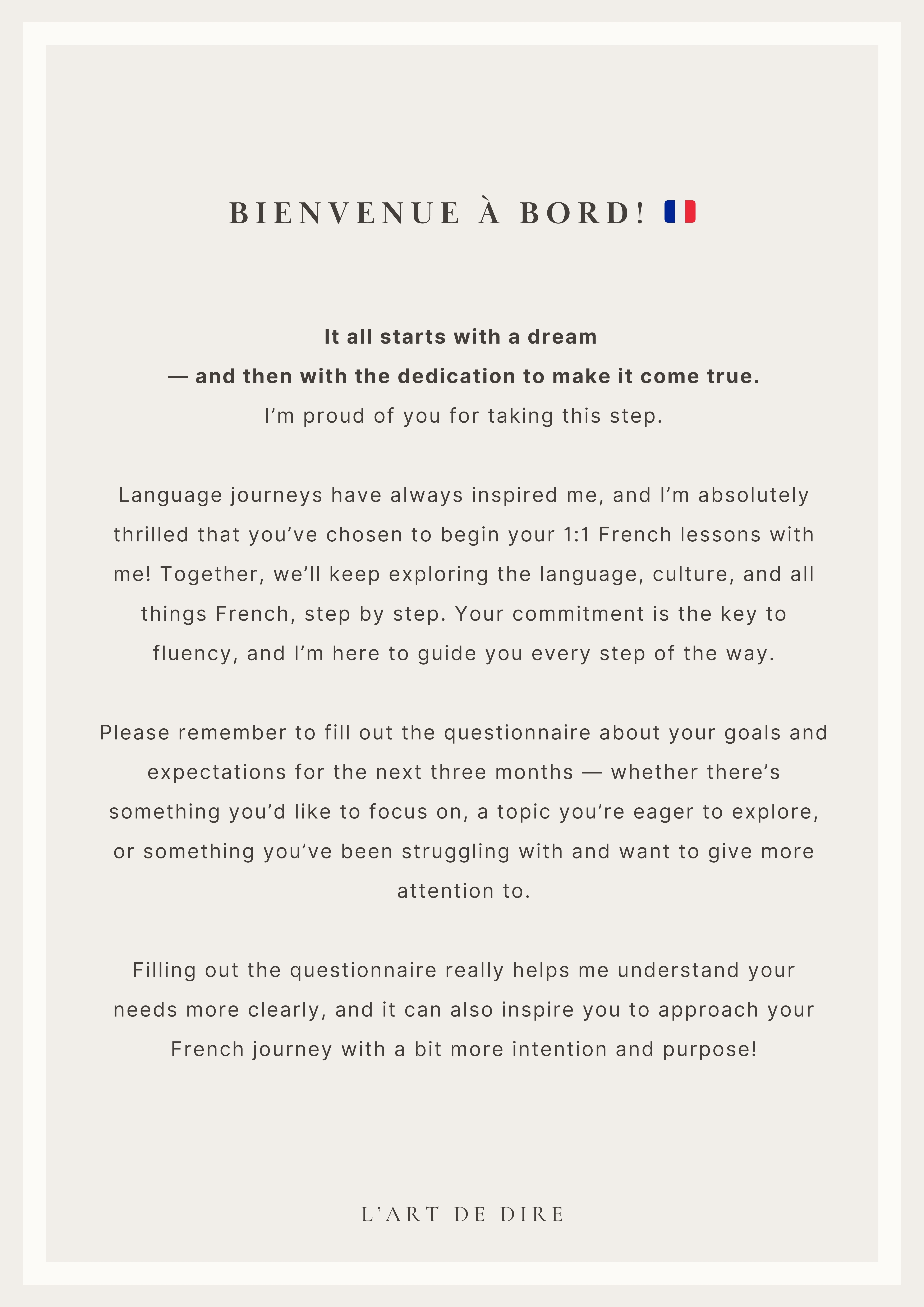 Pack de cours : HIVER (7 leçons)