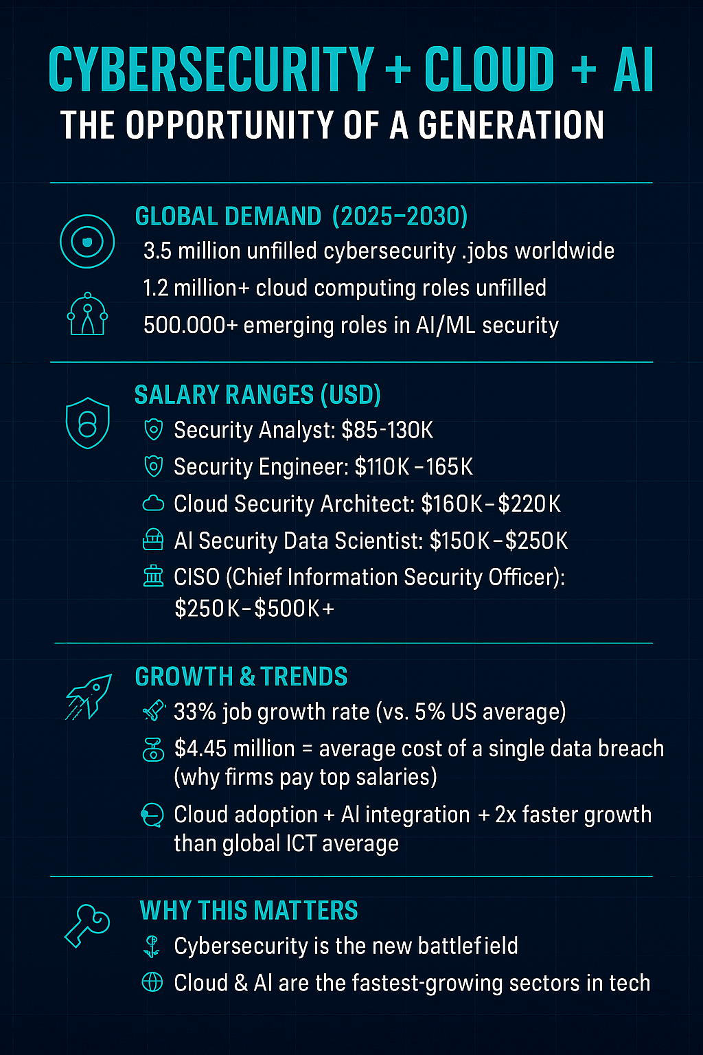 Master Cybersecurity, Cloud & AI – Made Easy for All (524 Pages)