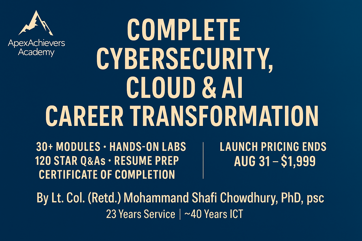 Master Cybersecurity, Cloud & AI – Made Easy for All (524 Pages)