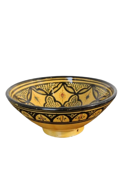 Hand-Painted Decorative Ceramic Bowl