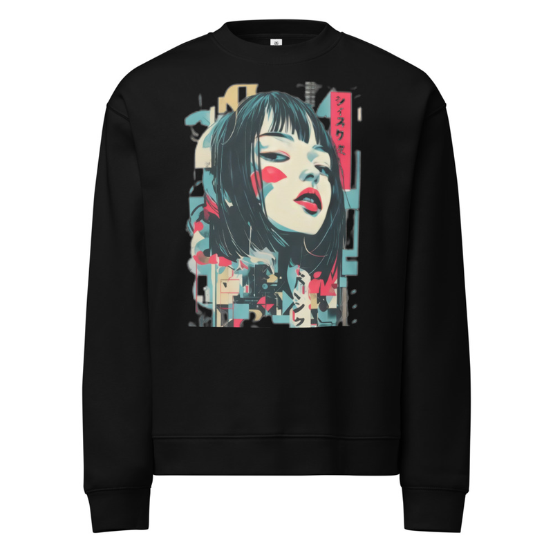 Unisex relax crew neck sweatshirt