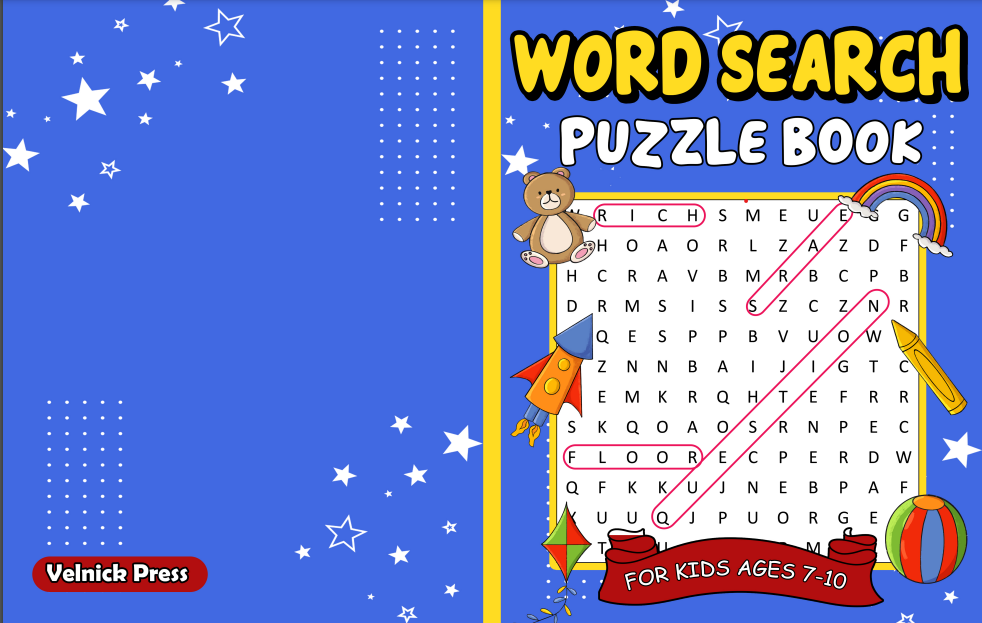 Word Search puzzle book