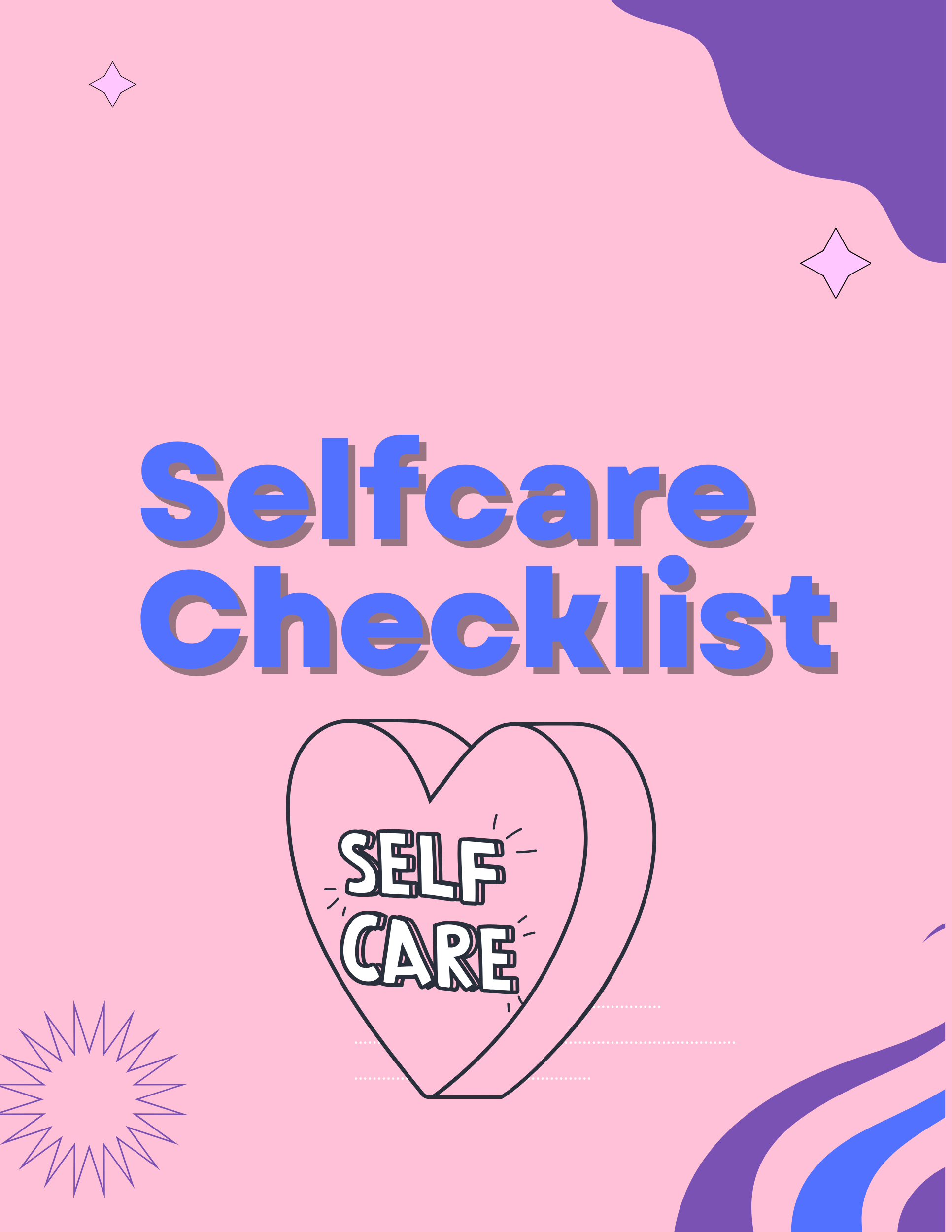 Self-Care Checklist