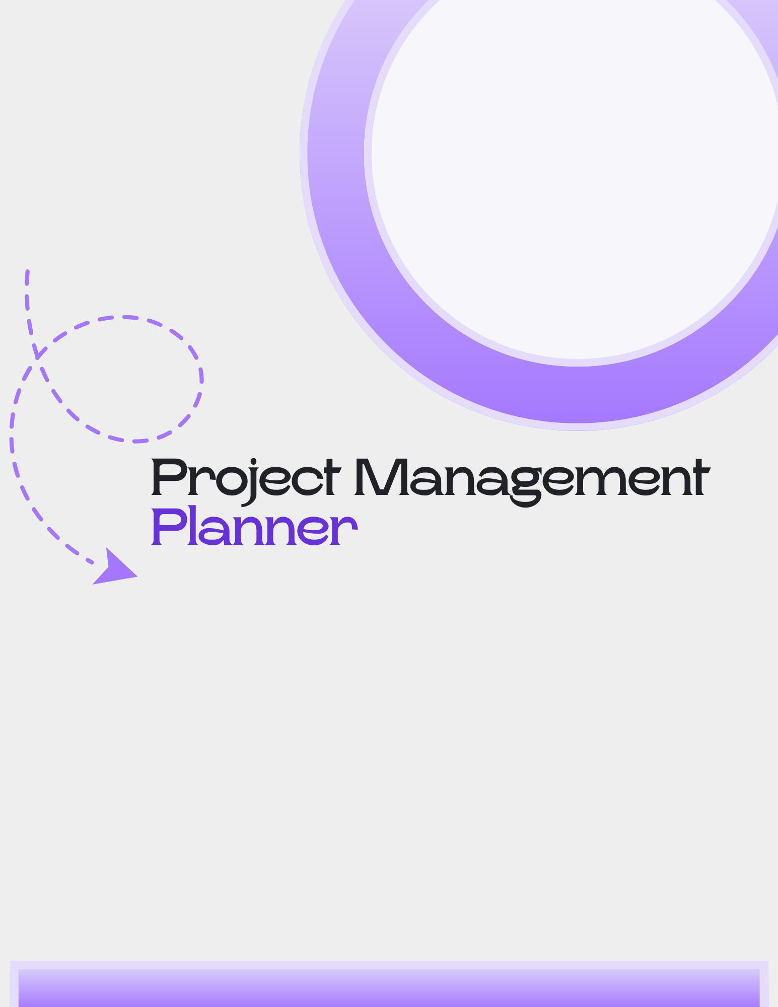 Project Management Planner