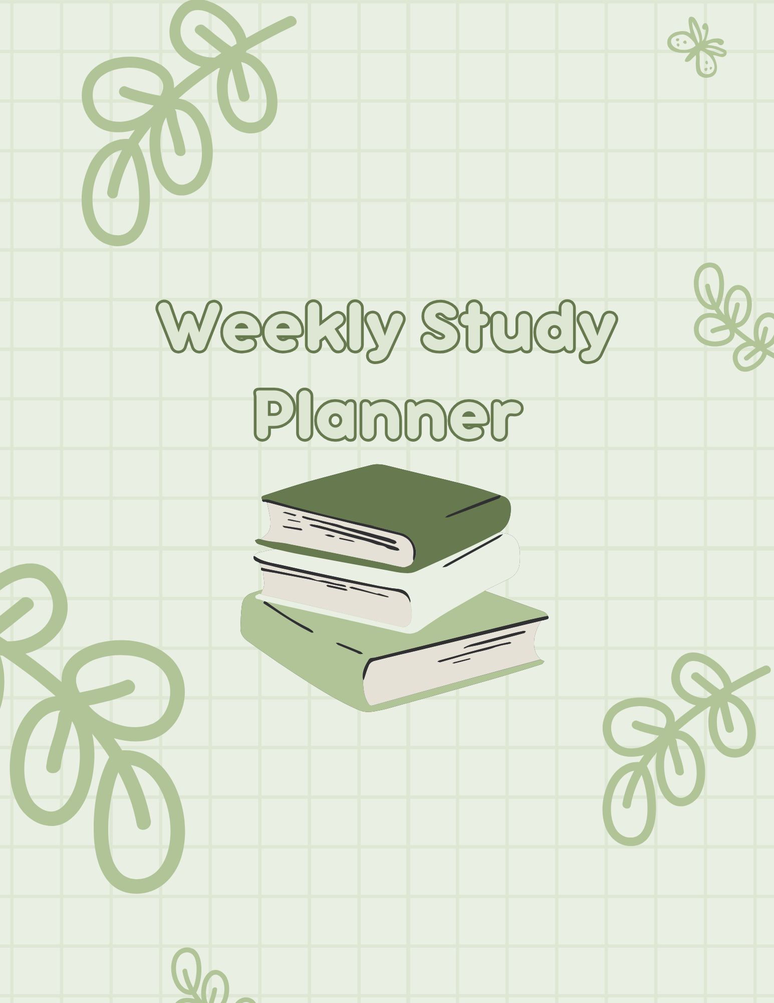 Weekly Study Planner