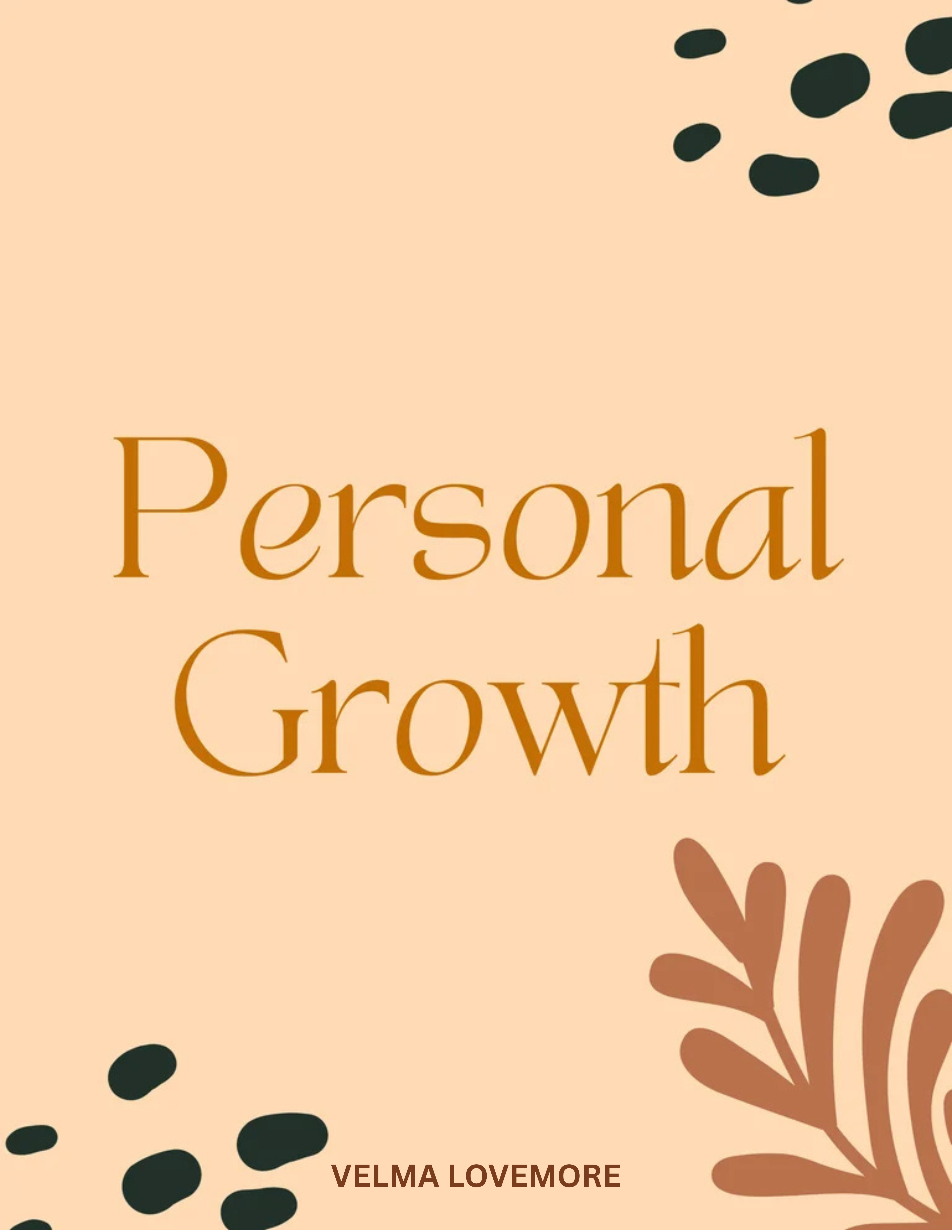 Monthly Personal Growth Planner