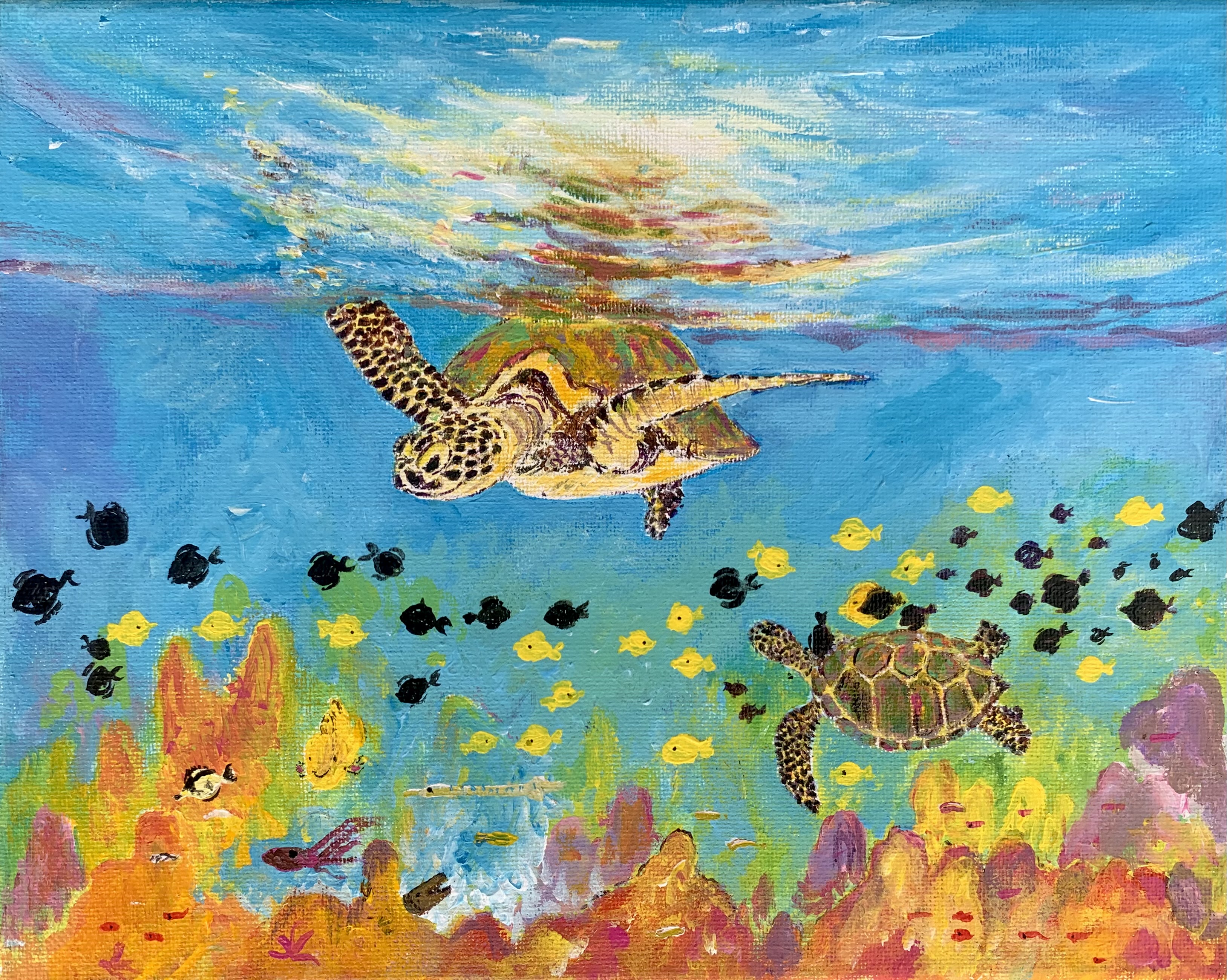 Honu cleaning station