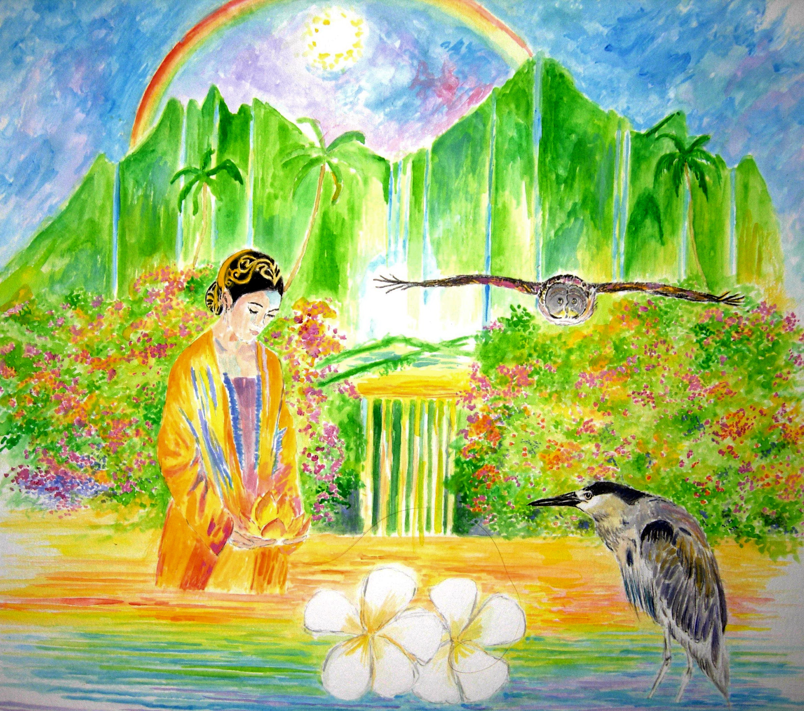 Quan yin in hawaii