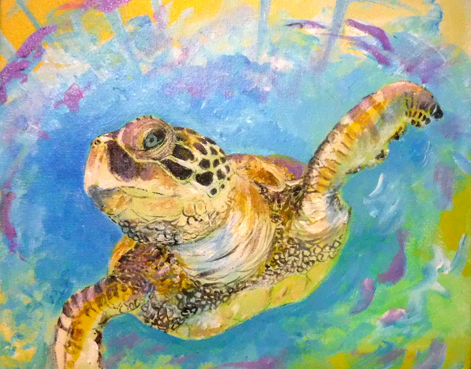 Soaring turtle