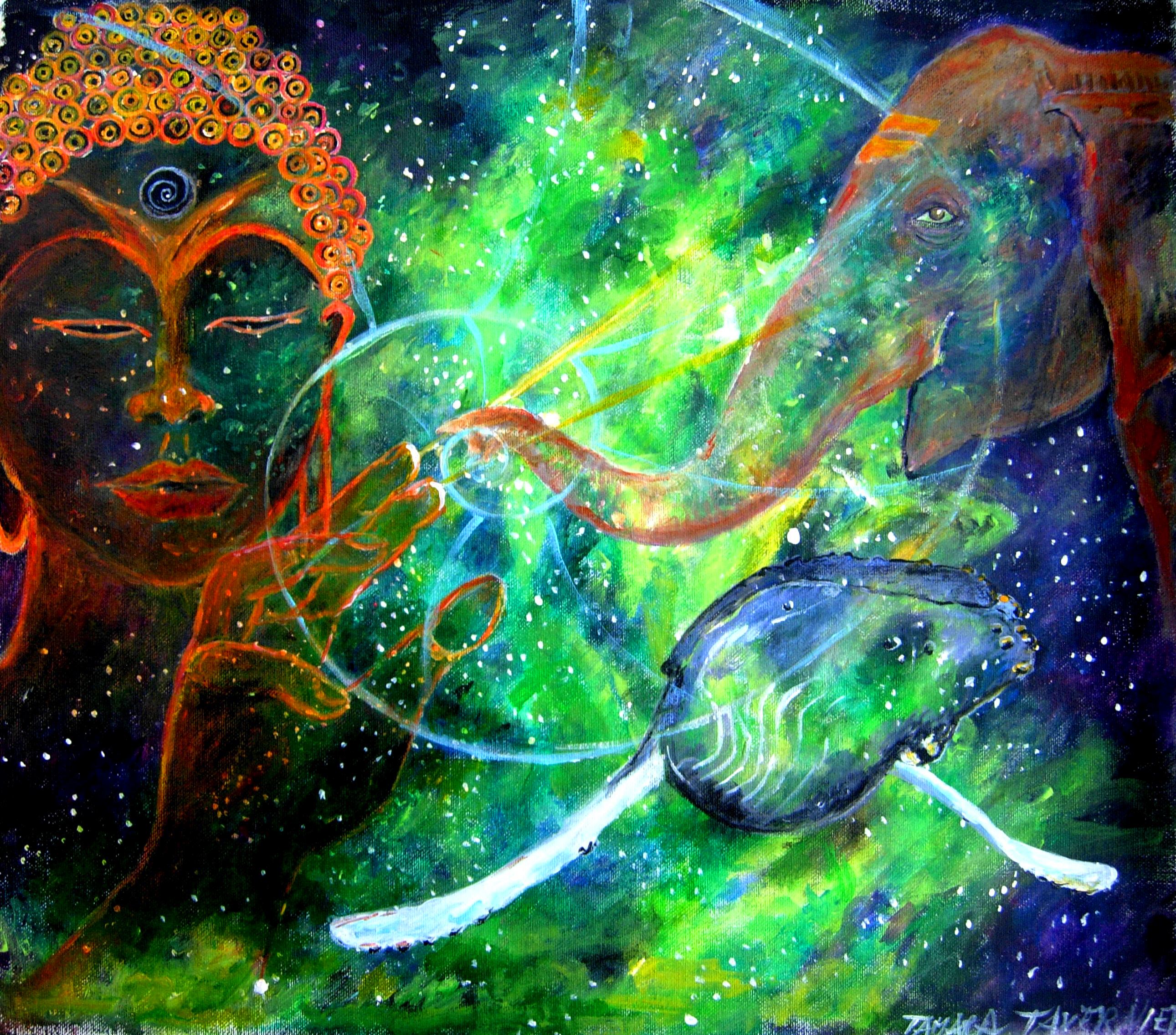 Buddha and the whales