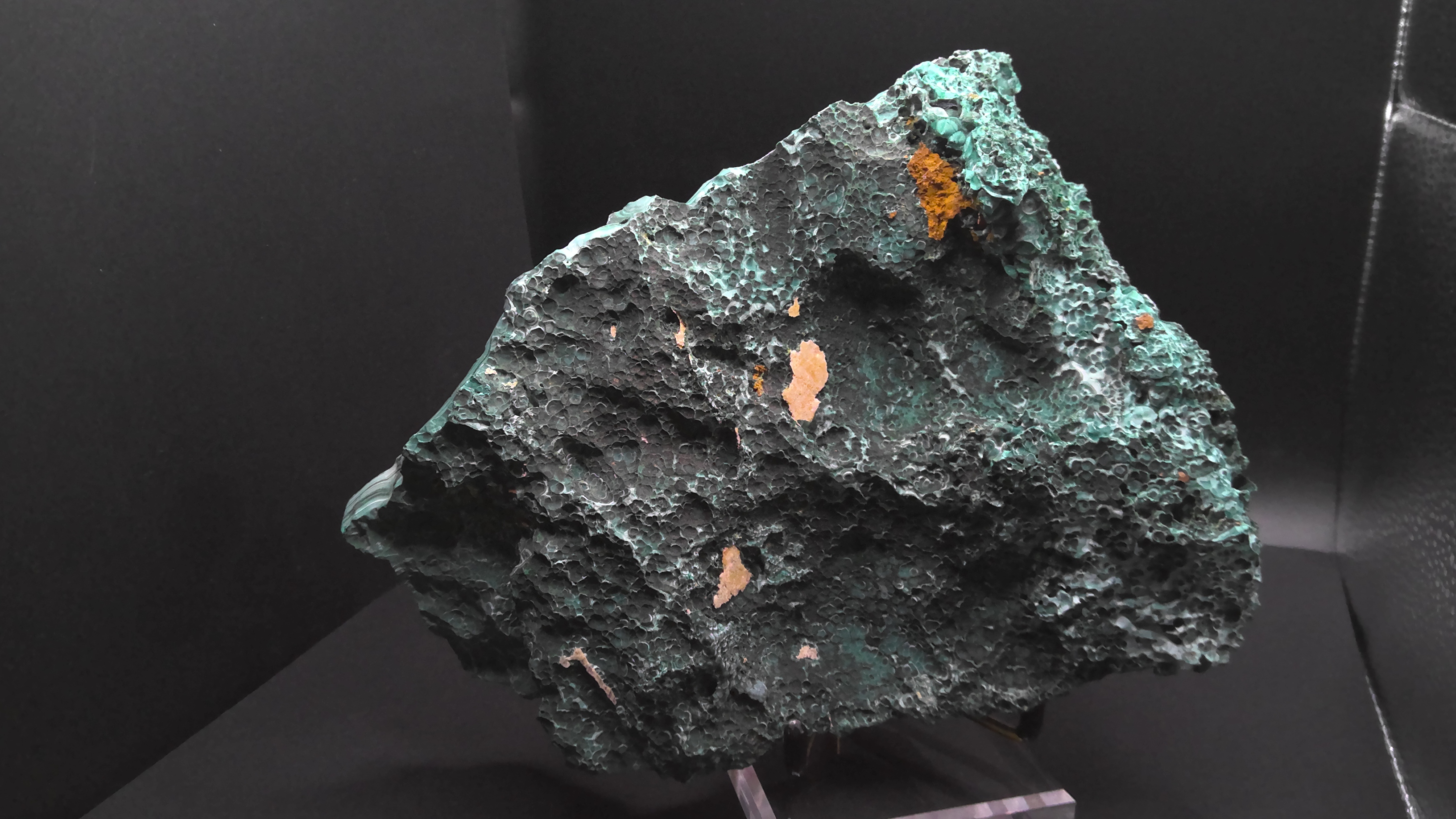 Large Botryoidal Malachite Slab - Congo