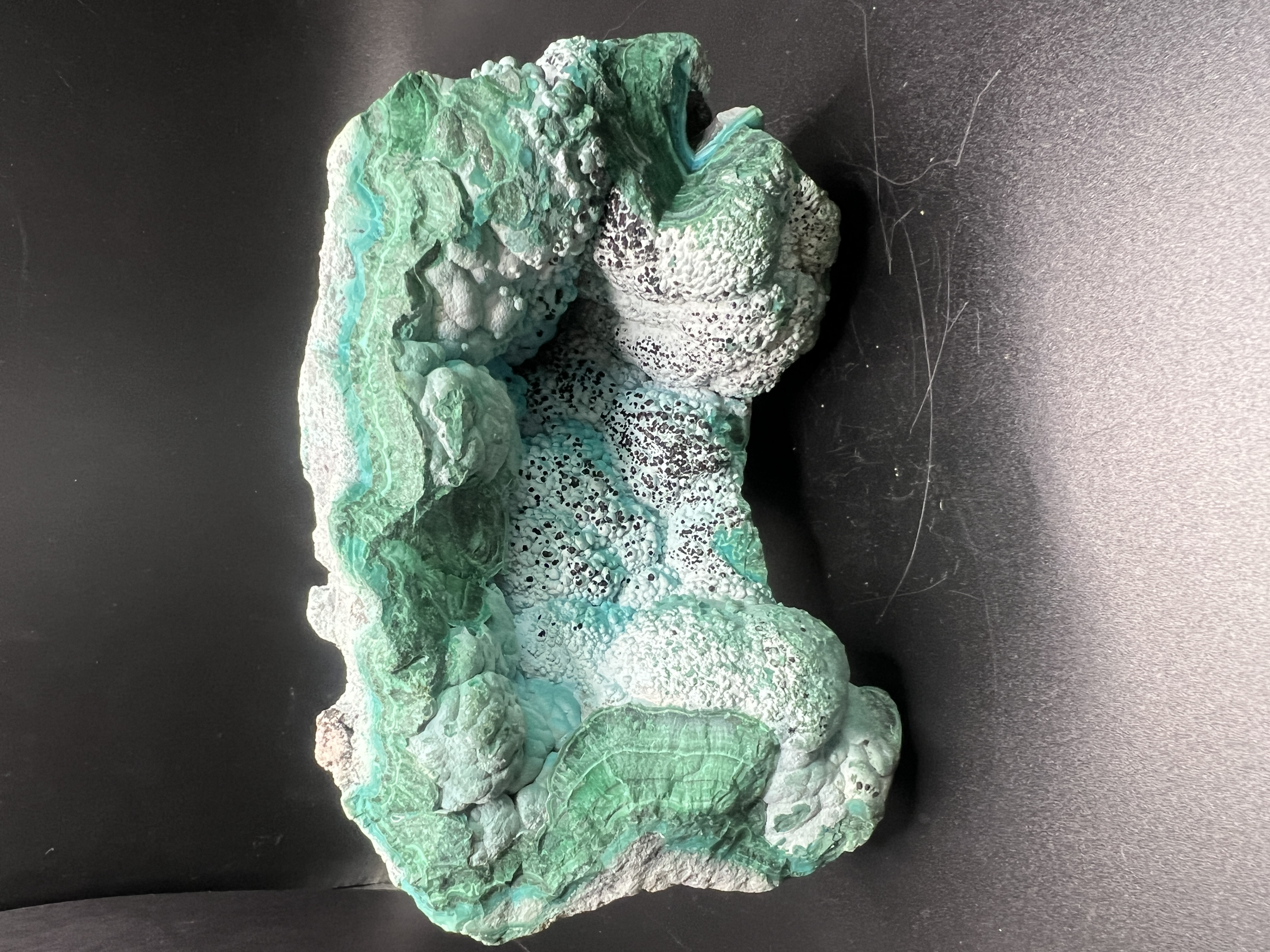 Malachite and Chrysocolla Mineral Specimen - Congo