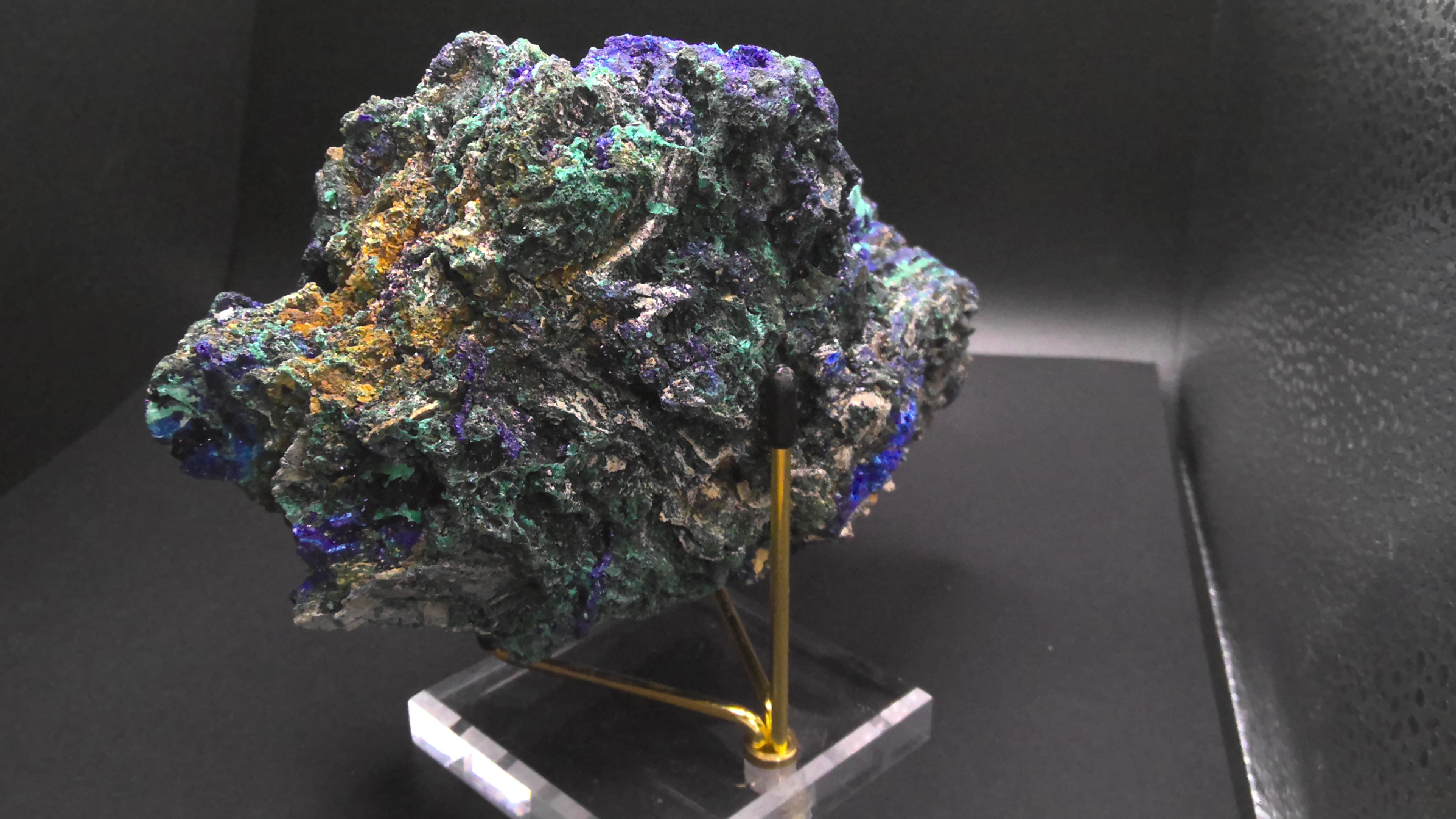 Azurite, Malachite and Chrysocolla Mineral Specimen 