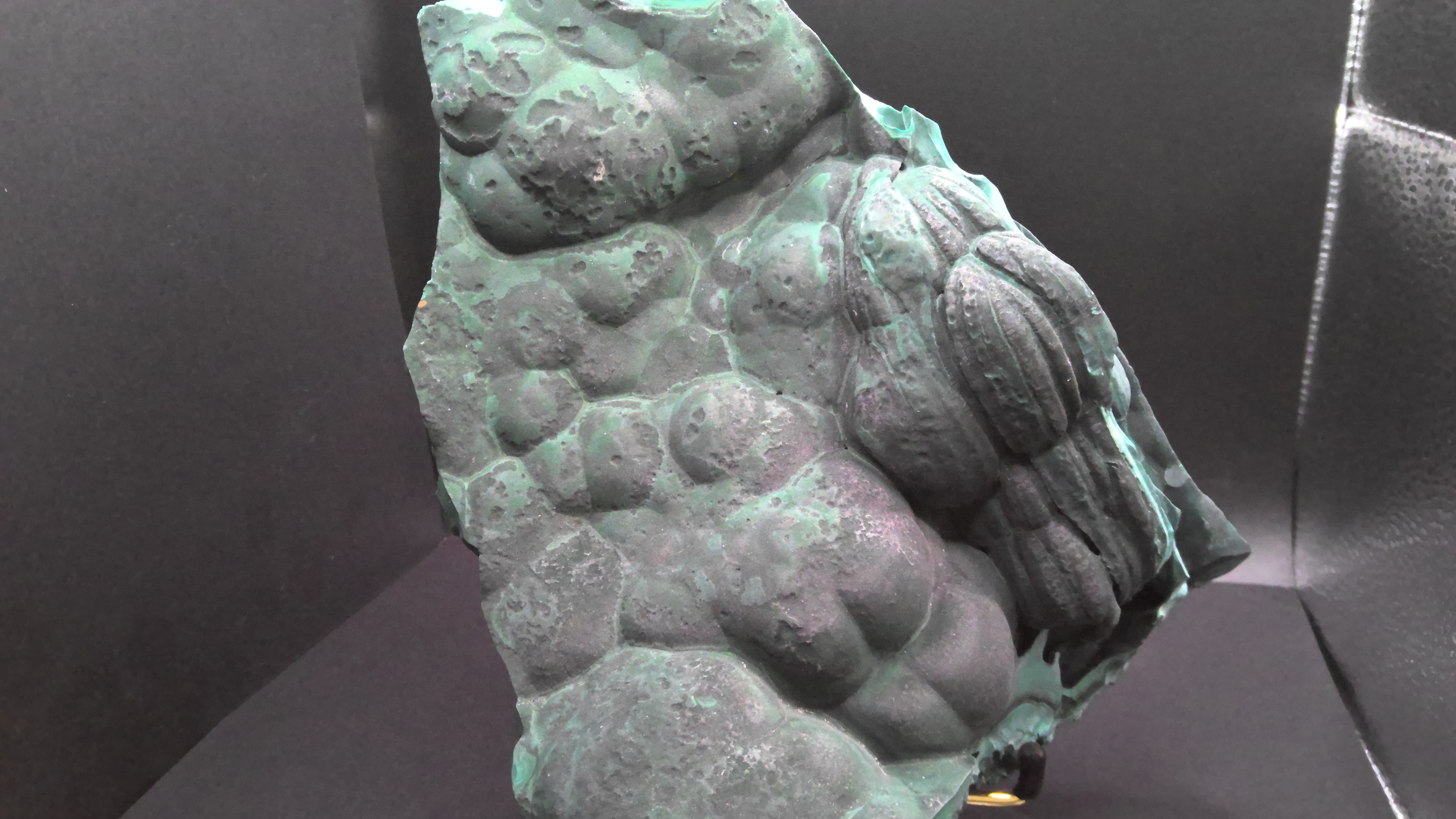 Large Botryoidal Malachite Slab - Congo