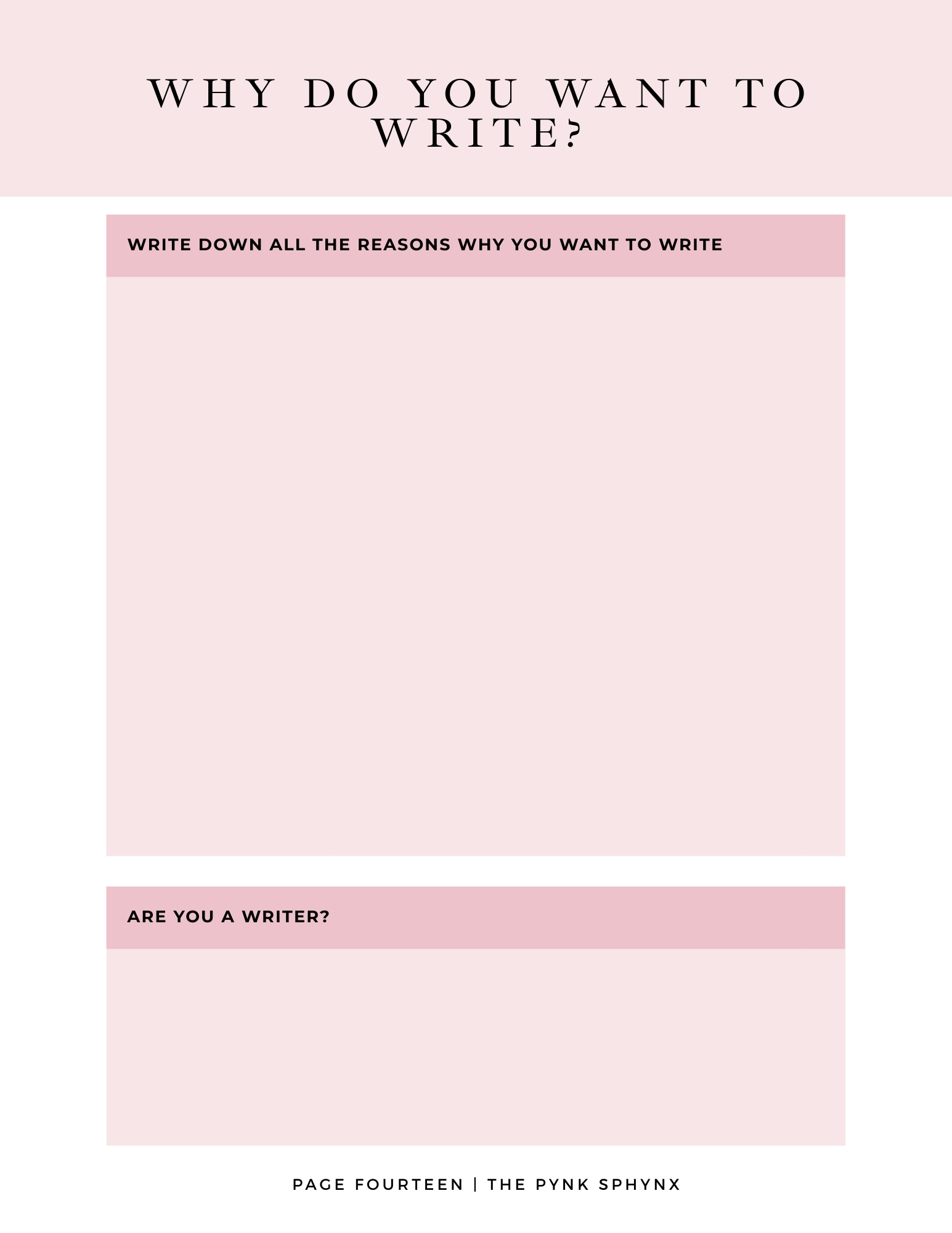 So, You Want To Be A Writer?