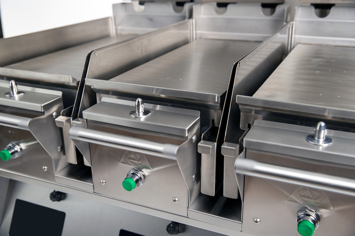 Taylor L858 Three Platen Electric Double-Sided Grill