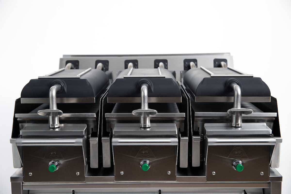 Taylor L858 Three Platen Electric Double-Sided Grill