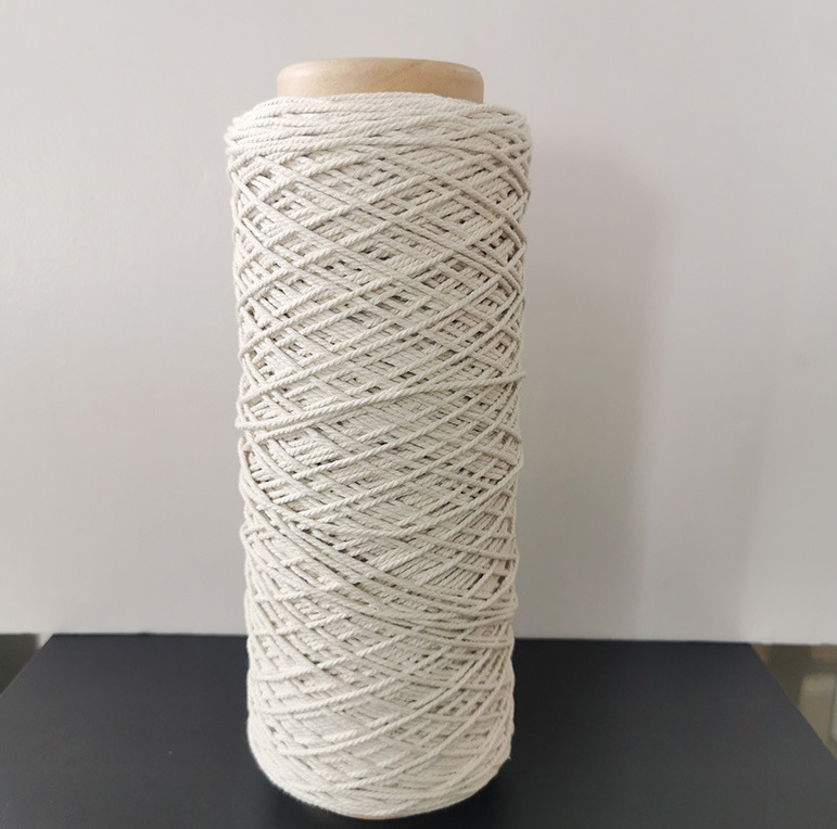 China Factory Wholesale 0.8s/2ply 0.8s/4ply Twisted Cotton Polyester Yarn For Mops Cotton Yarn Material For Mops Making