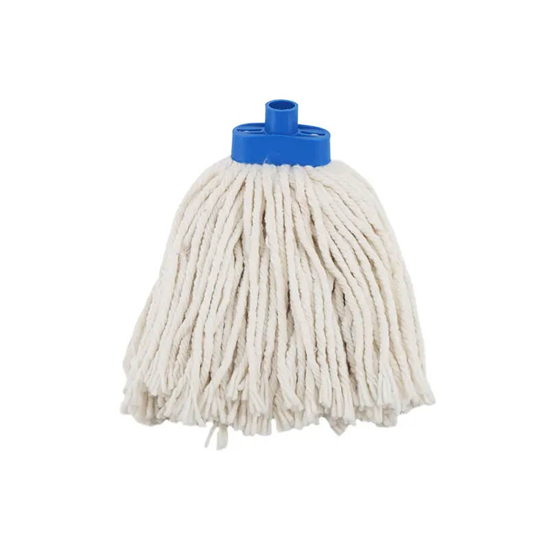 China mop Manufacturers Wholesale Ellipse plastic cotton round mop head with wire