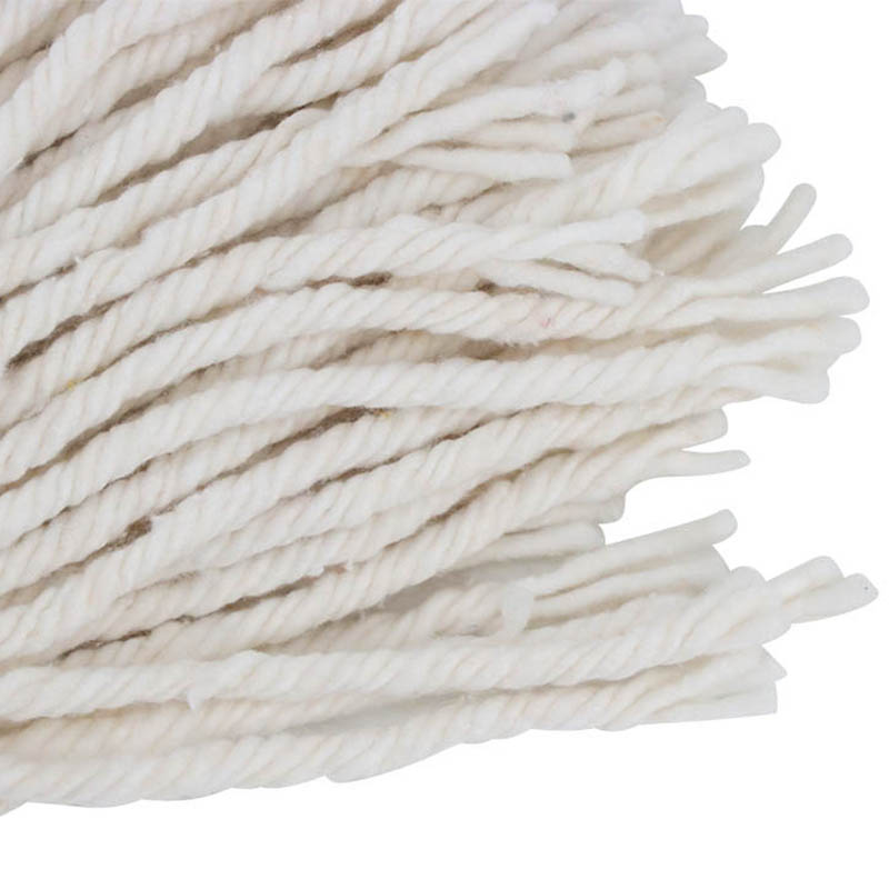 China mop Manufacturers Wholesale Ellipse plastic cotton round mop head with wire
