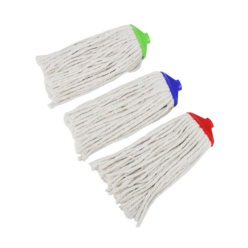 China mop Manufacturers Wholesale Three colors cotton round mop head