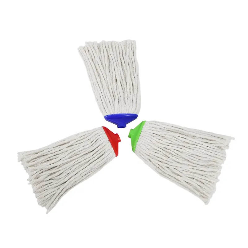 China mop Manufacturers Wholesale Three colors cotton round mop head