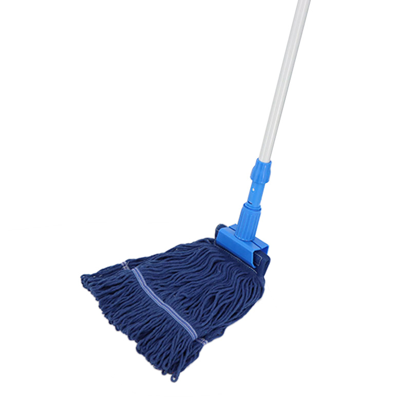 China mop Manufacturers Wholesale Plastic clamp cotton wet mop