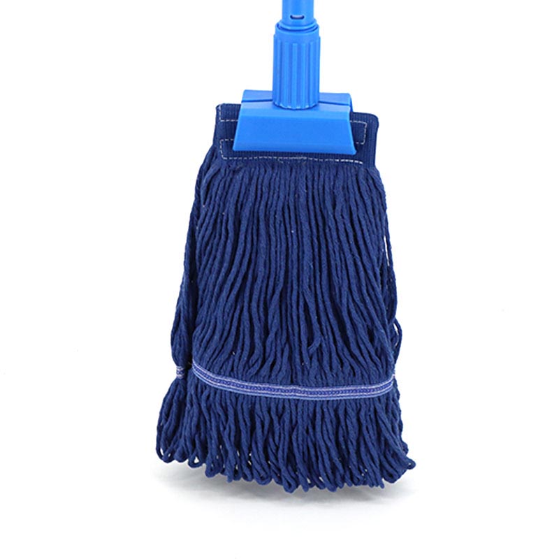 China mop Manufacturers Wholesale Plastic clamp cotton wet mop