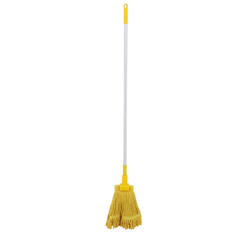 China mop Manufacturers Wholesale Colorful cotton wet mop with plastic clip