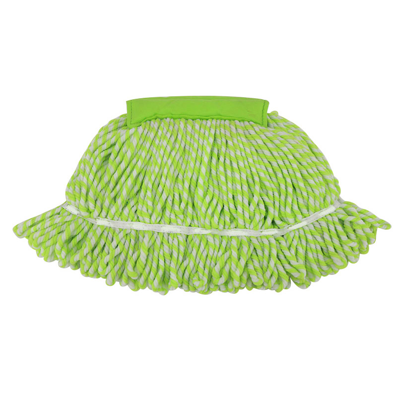 China mop Manufacturers Wholesale Mixed color Microfiber wet mop head