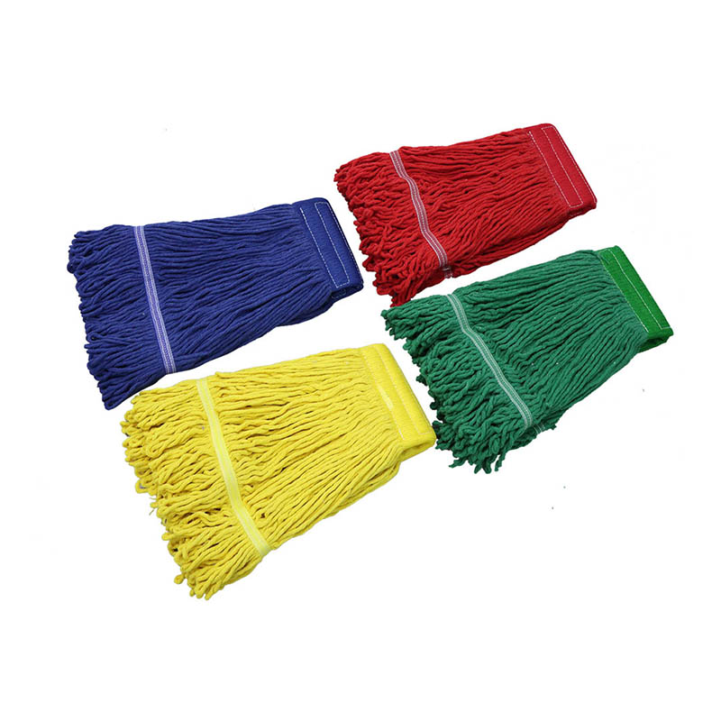China mop Manufacturers Wholesale four colors cotton wet mop