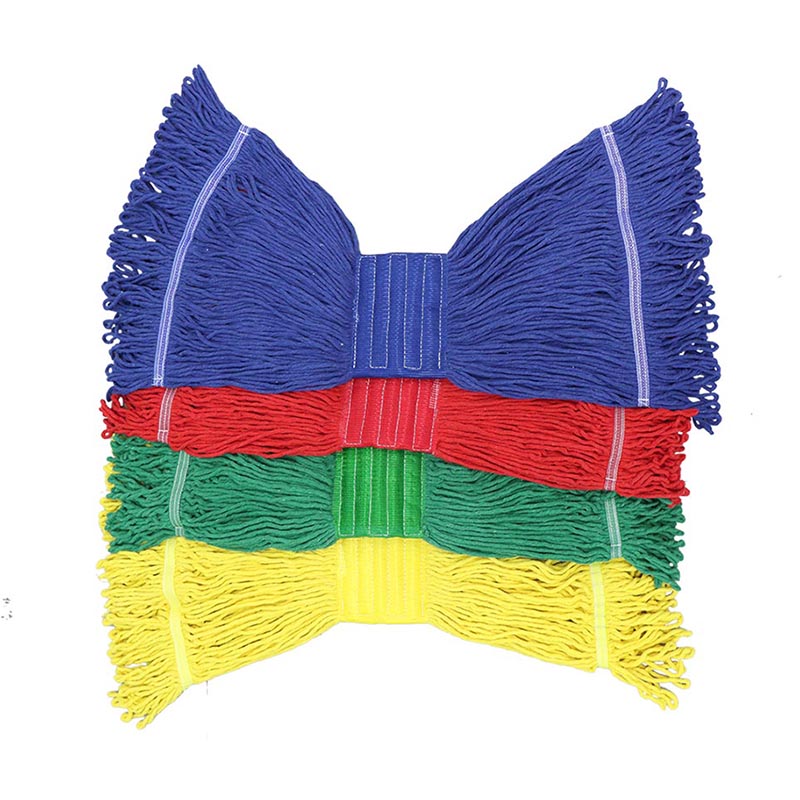 China mop Manufacturers Wholesale four colors cotton wet mop