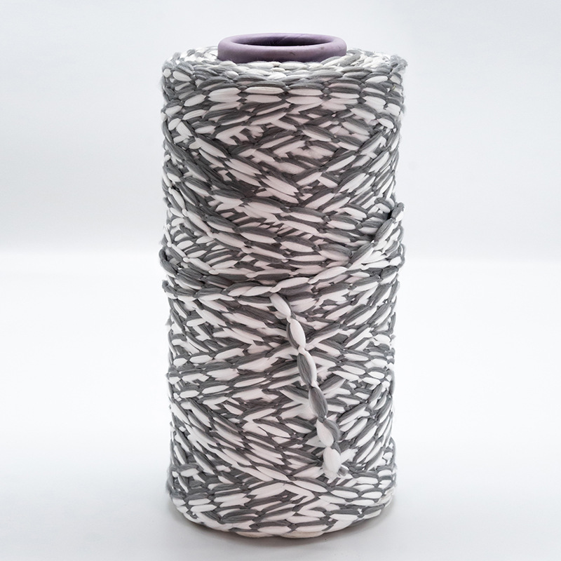 100% Dty Polyester Spun Polyester Yarn Sustainable Strip Mop Head Microfiber Mop Yarn