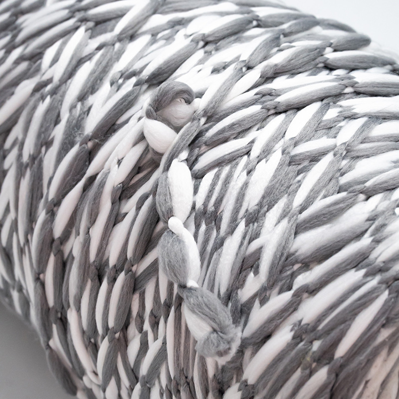 100% Dty Polyester Spun Polyester Yarn Sustainable Strip Mop Head Microfiber Mop Yarn